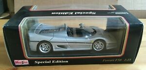 【送料無料】ホビー 模型車 車 レーシングカー フェラーリモデルスケールmaisto 31822ferrari f50 1995 silver diecast modelechelle 118