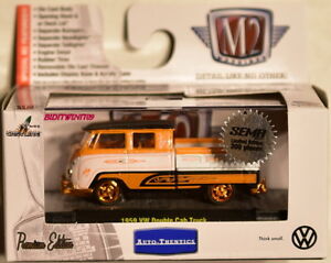 【送料無料】ホビー　模型車　車　レーシングカー マシンダブルキャブトラックm2 machines 2017 sema 1959 vw double cab camion poursuite