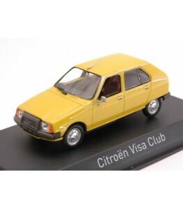 ホビー　模型車　車　レーシングカー シトロエンビザクラブミモザイエローcitroen visa club 1979 mimosa yellow 143