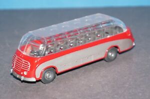 ホビー　模型車　車　レーシングカー バスセトラrf32w2] wiking ancienne bus setra de voyage rouge 1967 gk 7308b voir photos