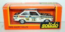 【送料無料】ホビー 模型車 車 レーシングカー フォードエスコートラリー#solido 143 n61 ford escort rallye 15