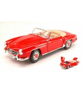 【送料無料】ホビー 模型車 車 レーシングカー メルセデスmercedes 190 sl 1955 red 118