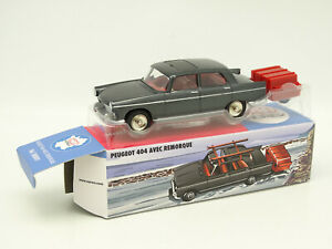 【送料無料】ホビー　模型車　車　レーシングカー プジョートレーラースキーcij norev 143 peugeot 404..