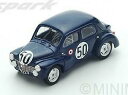 【送料無料】ホビー　模型車　車　レーシングカー ルノールマンスパークrenault 4cv 1063 le mans 1951 landonbriat 143 spark s5210