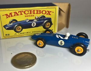 ̵ۥۥӡϷ֡֡졼󥰥 ޥå졼󥰥ǥ륪ꥸʥܥåmatchbox lesney 52 brm racing car model, original box, between 60s70s