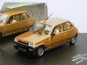 【送料無料】ホビー 模型車 車 レーシングカー ワウルノーハッチゴールドwow extremement rare renault 5 tx berline 1982 gold atteint 143 vitessespark(3)