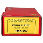 【送料無料】ホビー　模型車　車　レーシングカー キットフェラーリスペイングランプリtameo kit 143 2007 ferrari f2007 spanish gp