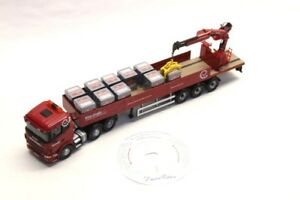 ホビー　模型車　車　レーシングカー コーギートレーラークレーンパレットボックスクレーンcorgi 150 cc12219 scania trilateral grue remorque amp; crane avec palettes boxed e20