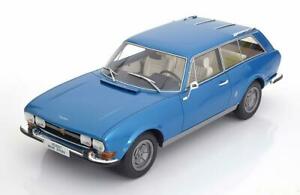 【送料無料】ホビー　模型車　車　レーシングカー ボスプジョーリヴィエラホテル118 bos peugeot 504 break riviera 1971 bluemetallic