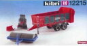 【送料無料】ホビー 模型車 車 レーシングカー ゲームロールパッケージkibri 12215 agricole jeu remorque, rouleau et neuf emballage dorigine