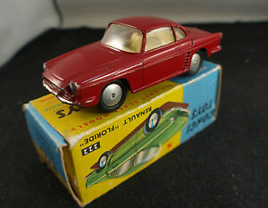 ホビー　模型車　車　レーシングカー コーギールノーフロリダボックスcorgi gb 222 renault floride rarement joue en boite 1964 rare