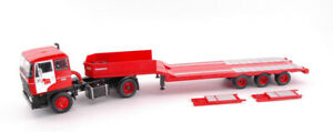 【送料無料】ホビー 模型車 車 レーシングカー トラックミニチュアモデルネットワークトレーラーステファンminiature camion ixo model daf 2800 avec mammoet nl low boy remorque stephane