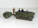【送料無料】ホビー 模型車 車 レーシングカー トラックトレーラーw dinky chenilles dragoon avec remorque amp; figurines 162(3)