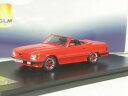 【送料無料】ホビー 模型車 車 レーシングカー メルセデスベンツki0819 glm mercedesbenz 500 sl amg r107 rouge 143 in emballage dorigine
