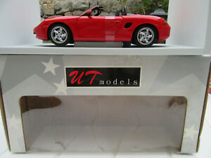 【送料無料】ホビー 模型車 車 レーシングカー ポルシェカブリオレボックスモデルporsche boxter cabriolet 1996 ut models 118 en boite