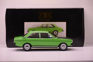 【送料無料】ホビー　模型車　車　レーシングカー アウディスケールボックスaudi 80 gte b1 1975 green kk scale 118 neuve en boite