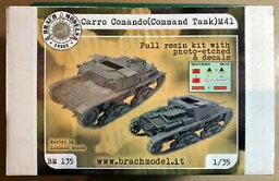 【送料無料】ホビー　模型車　車　レーシングカー モデルコマンドタンクレジンキットbrach model bm135 command tank m41 135 resin kit