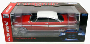 【送料無料】ホビー　模型車　車　レーシングカー プリマスフューリーバージョンクリスティンムービーplymouth fury 1958 night version with working lights christine movie 118