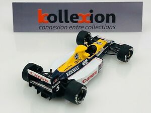 【送料無料】ホビー　模型車　車　レーシングカー ウィリアムズキヤノンルノーtameo williams fw13 renault canon n5 f1 1990 th boutsen 143 2