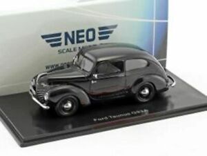 【送料無料】ホビー 模型車 車 レーシングカー フォードブラックモデルネオford taunus g93a, noire, 1938, 143, voiture modele, neo