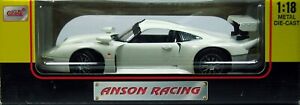 【送料無料】ホビー　模型車　車　レーシングカー ポルシェグアテマラanson 30329 porsche 911 gt1 118