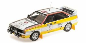 【送料無料】ホビー 模型車 車 レーシングカー アウディクワトロニュージーランドラリーaudi quattro a2 blomqvist cederberg winners sanyo rally of zealand 1984 118