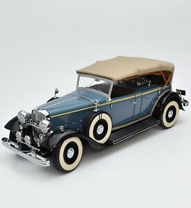 ホビー　模型車　車　レーシングカー エンジンフォードリンカーンカブリオレモデルmoteur city ford lincoln kb oldtimer cabriolet annee modele 1932 in bleu, 118, w5