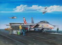 【送料無料】ホビー 模型車 車 レーシングカー トランペッターtrumpeter 03201 13 2 f14a tomcat neuf(3)
