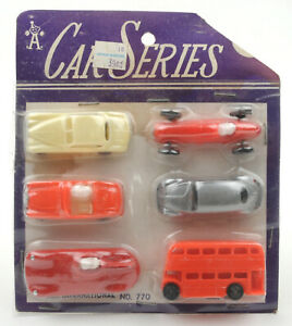 【送料無料】ホビー　模型車　車　レーシングカー プラスチックシリーズアルデンビンテージセットvintage alden international de hong kong plastique voiture serie cardees set 770