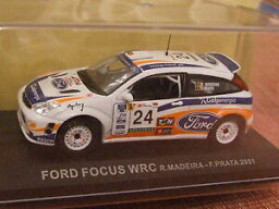 【送料無料】ホビー　模型車　車　レーシングカー フォードフォーカスラリーポルトガルスケールford focus rs wrc 2001 rallye portugal 143 scale