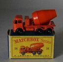 matchbox standard roues 26 ciment camion etat neuf en d type boiteマッチホイールボックスセメントトラック※注意※NYからの配送になりますので2週間前後お時間をいただきます。人気の商品は在庫が無い場合がございます。ご了承くださいませ。サイズの種類の商品は購入時の備考欄にご希望のサイズをご記載ください。　携帯メールでの登録ですと楽天からのメールが届かない場合がございます。