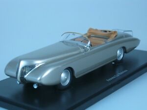 【送料無料】ホビー 模型車 車 レーシングカー クジラカブリオレarzens la baleine cabriolet voiture streamline 1938 argent 143 autocult 04017