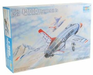 ̵ۥۥӡϷ֡֡졼󥰥 եץ饹åǥȥڥååf100 d thunderbirds fighter 132 plastic model kit trumpeter