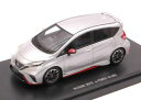 【送料無料】ホビー 模型車 車 レーシングカー ノートパワーニスモシルバーモデルnissan note epower nismo 2017 silver 143 model 45440 ebbro