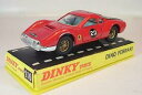 【送料無料】ホビー 模型車 車 レーシングカー フェラーリディノボックスdinky toys 216 ferrari dino rouge dans neuf dans sa boite 5403