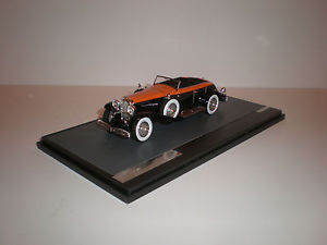 【送料無料】ホビー　模型車　車　レーシングカー マトリックスモデルリビエラフェートンオレンジブラック143 matrix 1936 duesenberg modele j riviera phaeton noir avec orange