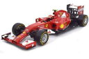 【送料無料】ホビー 模型車 車 レーシングカー フェラーリライコネンホットロッソferrari f14t 2014 k raikkonen hot weels rosso 118