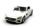 【送料無料】ホビー　模型車　車　レーシングカー メルセデスベンツスポーツモデルsemercedes benz amg gt voiture sport modele auto blanc masstab 13 4 licence