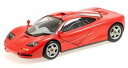 【送料無料】ホビー 模型車 車 レーシングカー マクラーレンmclaren f1 road car rouge 1993