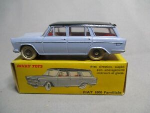 ホビー　模型車　車　レーシングカー ボックスフィアットファミリーdv4148 dinky toys fr fiat 1800 familiale ech 1 43 ref 548 en boite