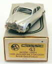 【送料無料】ホビー 模型車 車 レーシングカー クラシックスケールモデルジャガーサロンシルバーclassic 43 143 scale model car 10...