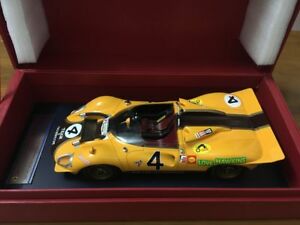 【送料無料】ホビー 模型車 車 レーシングカー フェラーリ＃スケールモデルボックスtrl 1968 ferrari 350 p4 can am 4 118 scale resin limited model in box