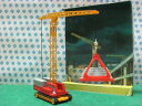 【送料無料】ホビー　模型車　車　レーシングカー ビンテージビルタワークレーングアテマラvintage skyscraper tower crane corgi toys major 1155 made in gtbritain