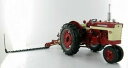 ホビー　模型車　車　レーシングカー ミニチュアトターガスminiature tracteur demi agricole speccast farmall 340 gaz narrow avant cbar