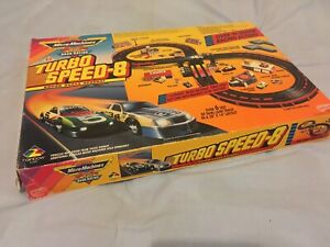 ̵ۥۥӡϷ֡֡졼󥰥 ޥޥ󥿡ܥԡɥܥåmicro machines, galoob, turbo speed 8 playset, 100 complet en boite, instructions