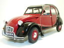 ホビー　模型車　車　レーシングカー シトロエンブラックcitroen 2cv charleston rouge delage noir 112