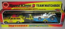 【送料無料】ホビー 模型車 車 レーシングカー マッチスピードスイッチレースカーボックストレーラーチームmatchbox speed kings k46 mercury commuter voiture de course amp; remorque team en parfait etat