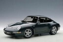 【送料無料】ホビー 模型車 車 レーシングカー ポルシェカレラグリーンautoart 78134 porsche 911 993 carrera 1995 ve...