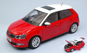 【送料無料】ホビー　模型車　車　レーシングカー シュコダファビアモデルskoda fabia iii 2015 red 118 model abrex