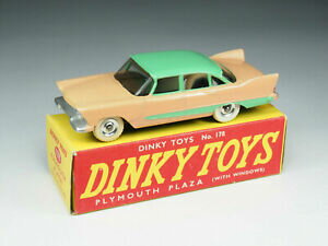 【送料無料】ホビー　模型車　車　レーシングカー プリマスプラザサスペンションdinky toys 178 plymou..